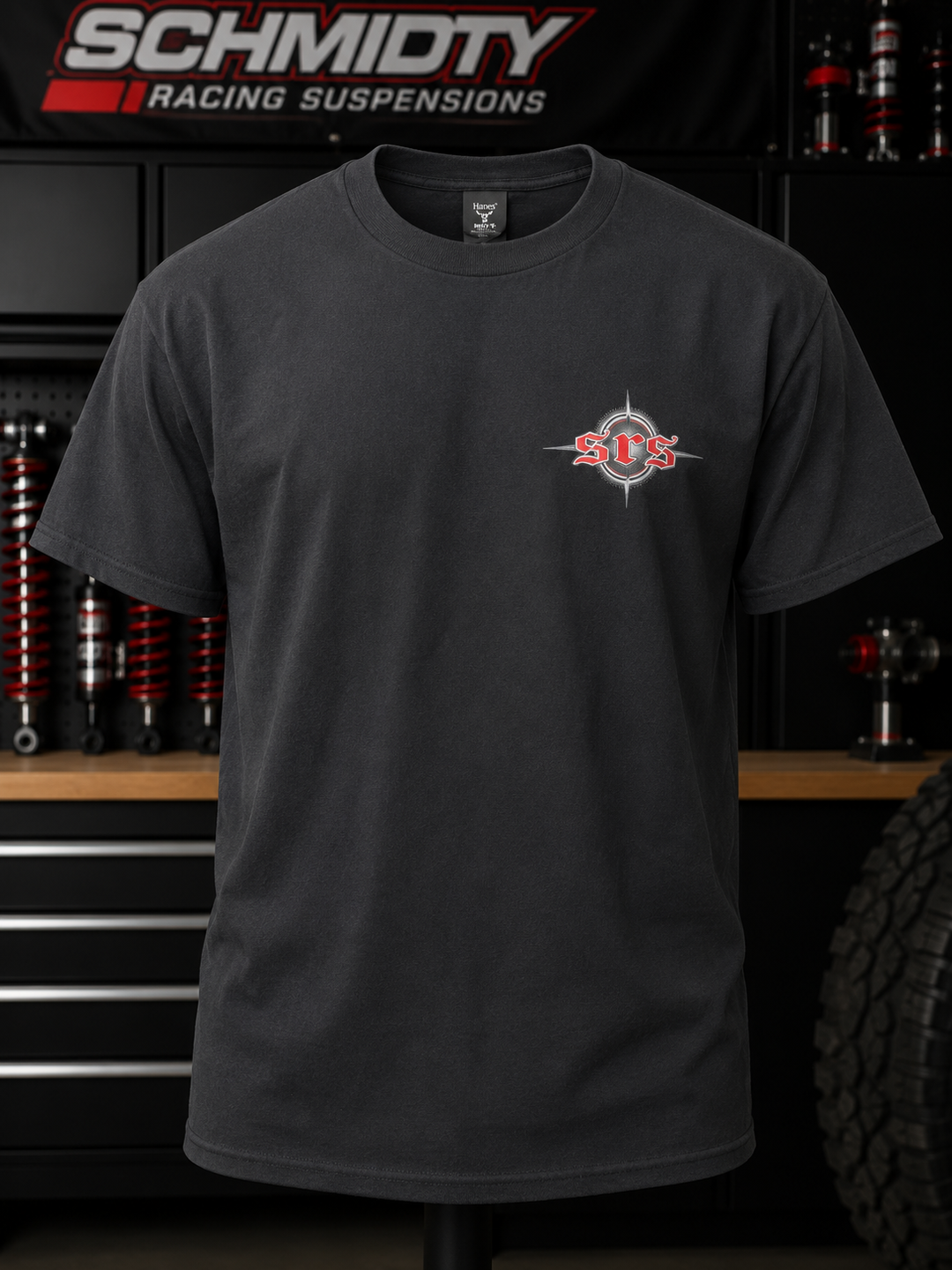 Schmidty Racing T-Shirt (BLACK)