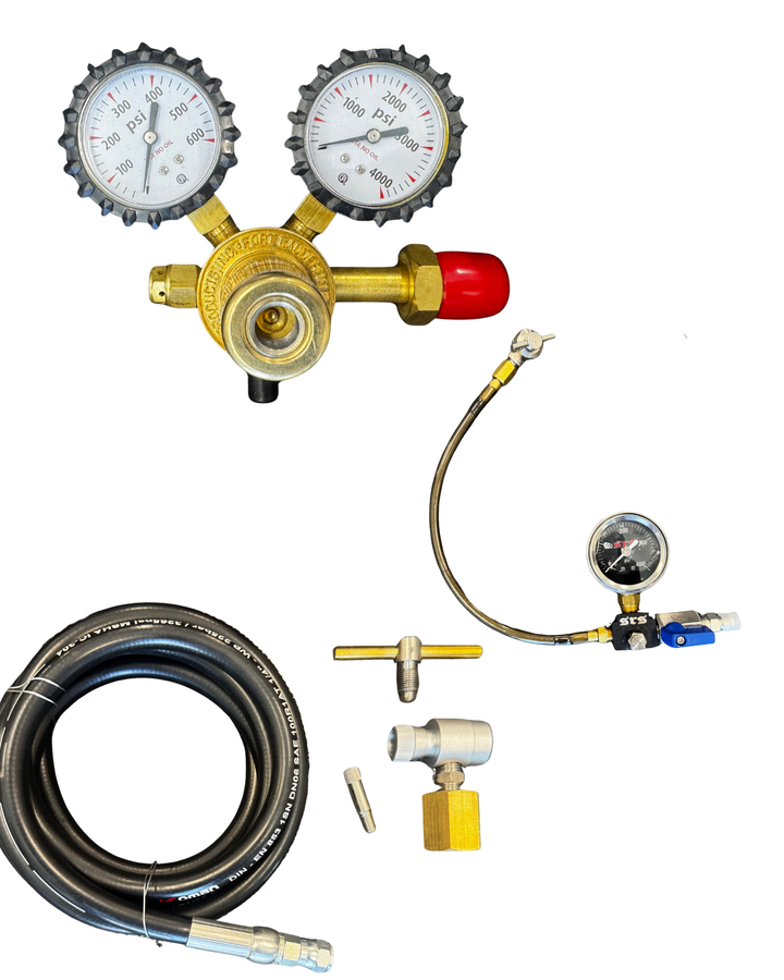 Nitrogen Bottle and Regulator Kit