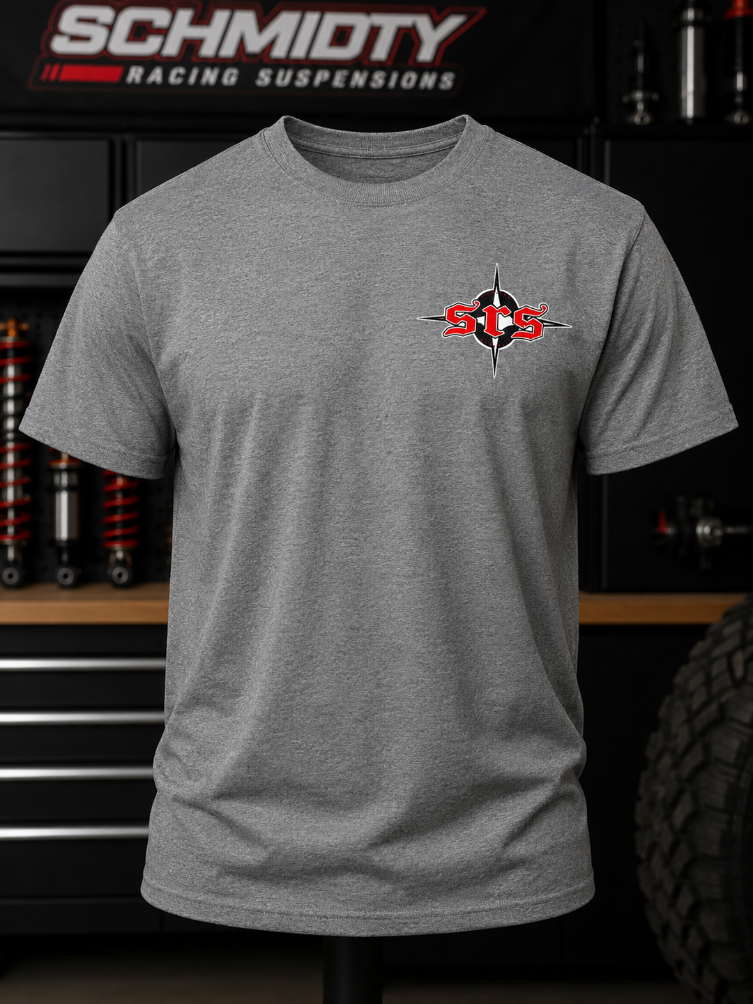 Schmidty Racing T-Shirt (Grey)