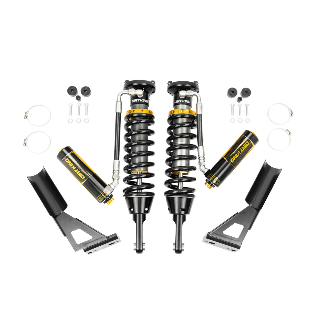 2.5 Coilovers | DCA Remote Reservoir - 2003-2024 Toyota 4Runner, 2007-2014 Toyota FJ Cruiser, 2003-2009 Lexus GX470, 2010-2023 Lexus GX460