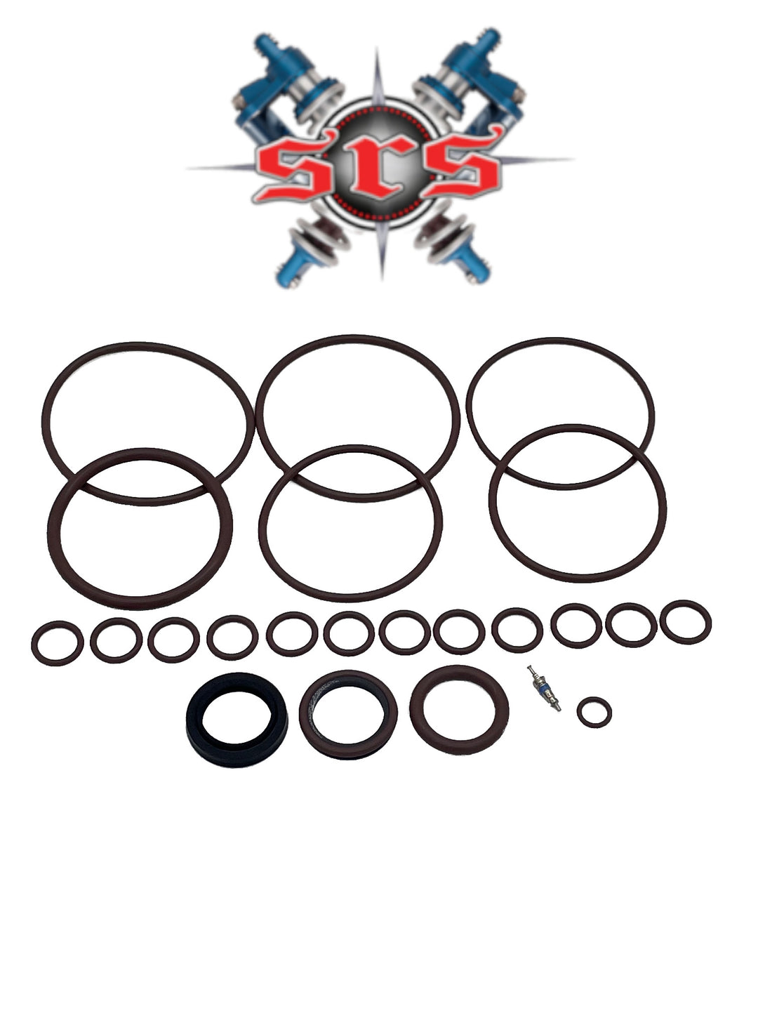 Fox 3.5" x 1" Shaft Triple Bypass Shock Rebuild Seal Kit