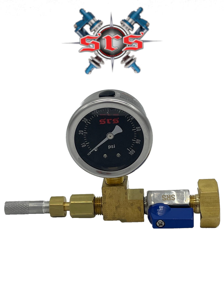 Geothermal Loop Fill Tool Pressure Test Gauge | Pete Port Needle Probe PT Hose