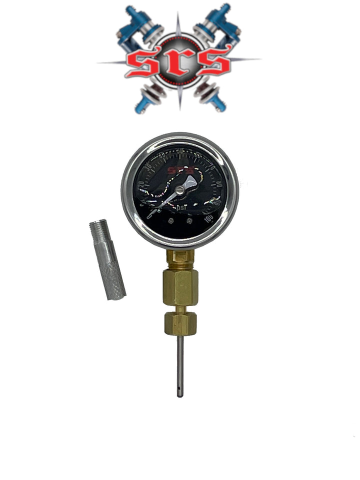 Geothermal Loop Fill Tool Pressure Test Gauge | Pete Port Needle Probe PT Hose