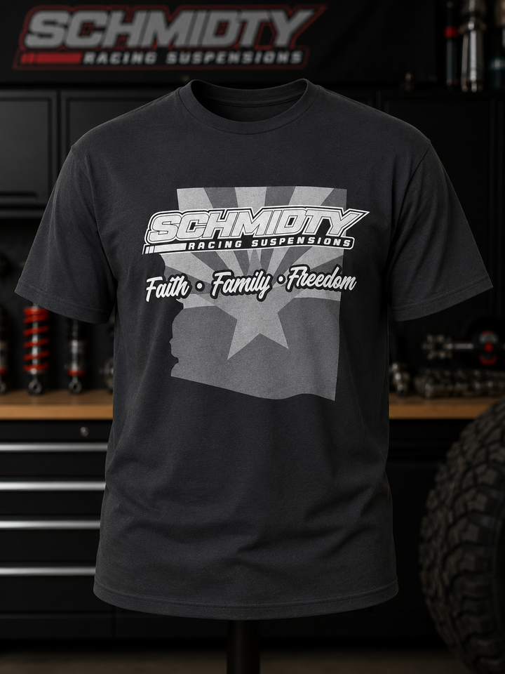 Schmidty Racing Suspensions T-Shirt