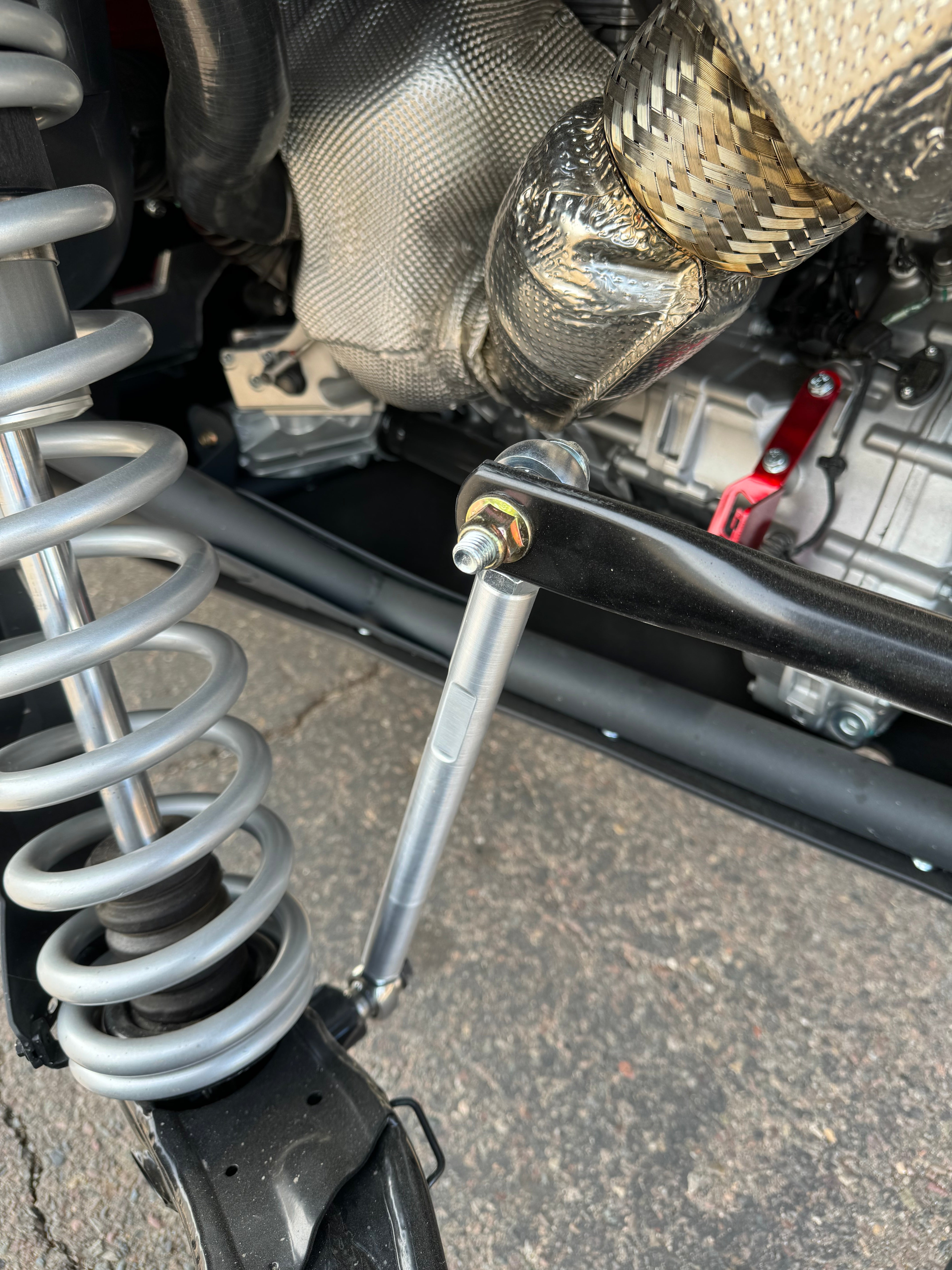CAN-AM MAVERICK R REAR SWAY BAR LINKS – Schmidty Racing Suspensions