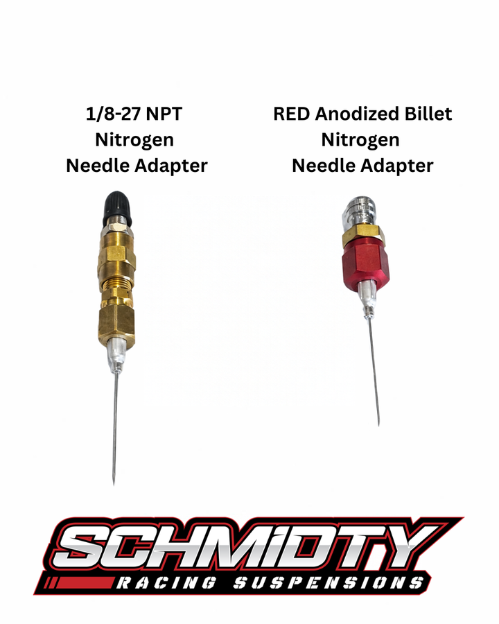 Nitrogen Needle Style Fill Tool Adaptors | with Schrader Valve