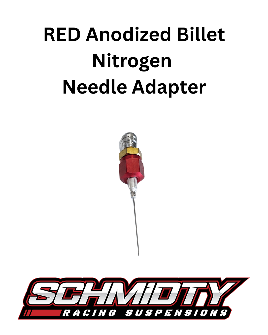 Nitrogen Needle Style Fill Tool Adaptors | with Schrader Valve