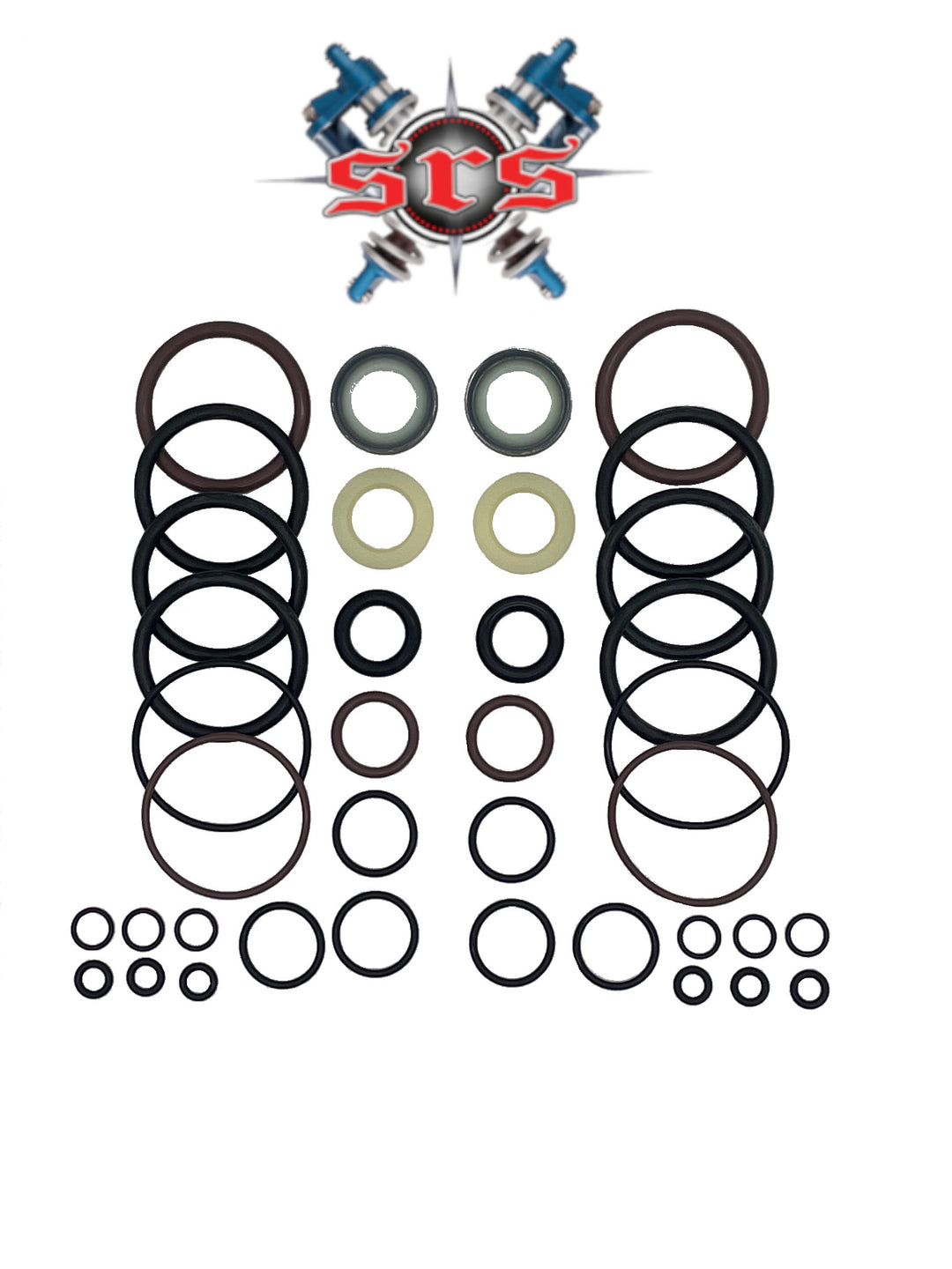 King 2.5 Bypass Shock Rebuild Seal Kit Pre Runner Series (Pair)