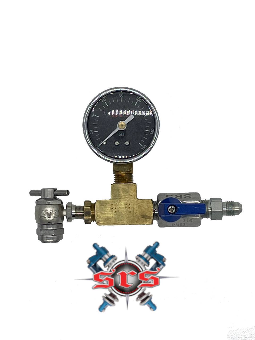 No-Loss Chuck | with Gauge & Shut Off