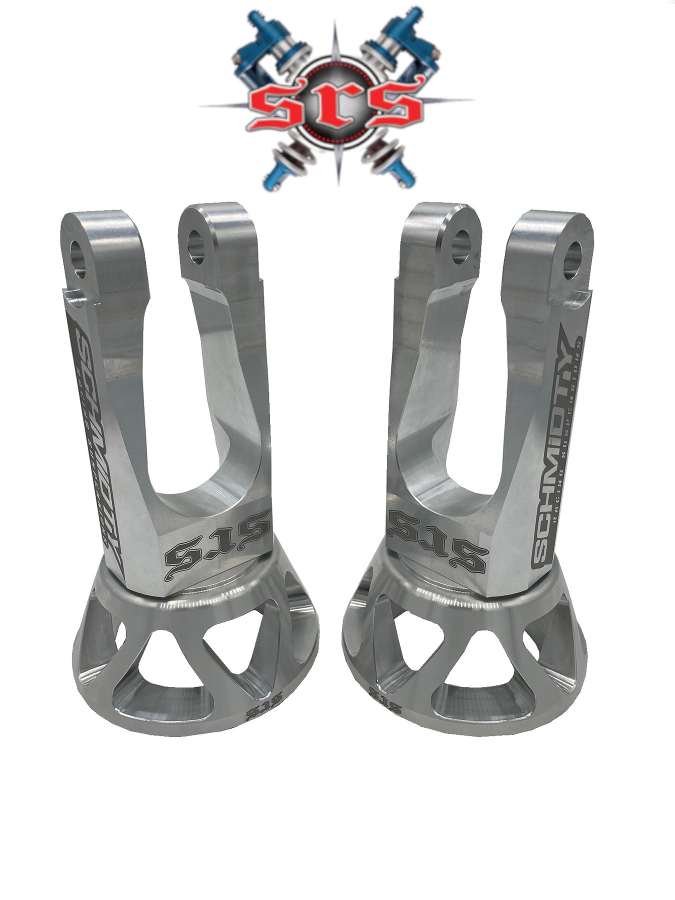Polaris Pro R/Turbo R Billet Lower Fork and Spring Retainer l Schmidty ...