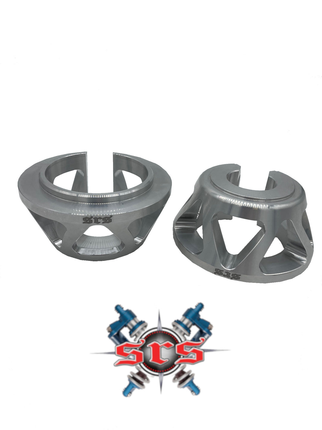 Polaris Pro R/Turbo R Billet Fork and Spring Retainer (Pair)