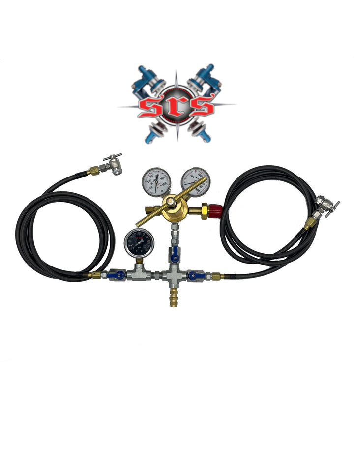 Uniweld 1500 PSI Nitrogen Regulator Kit | with Dual Hose