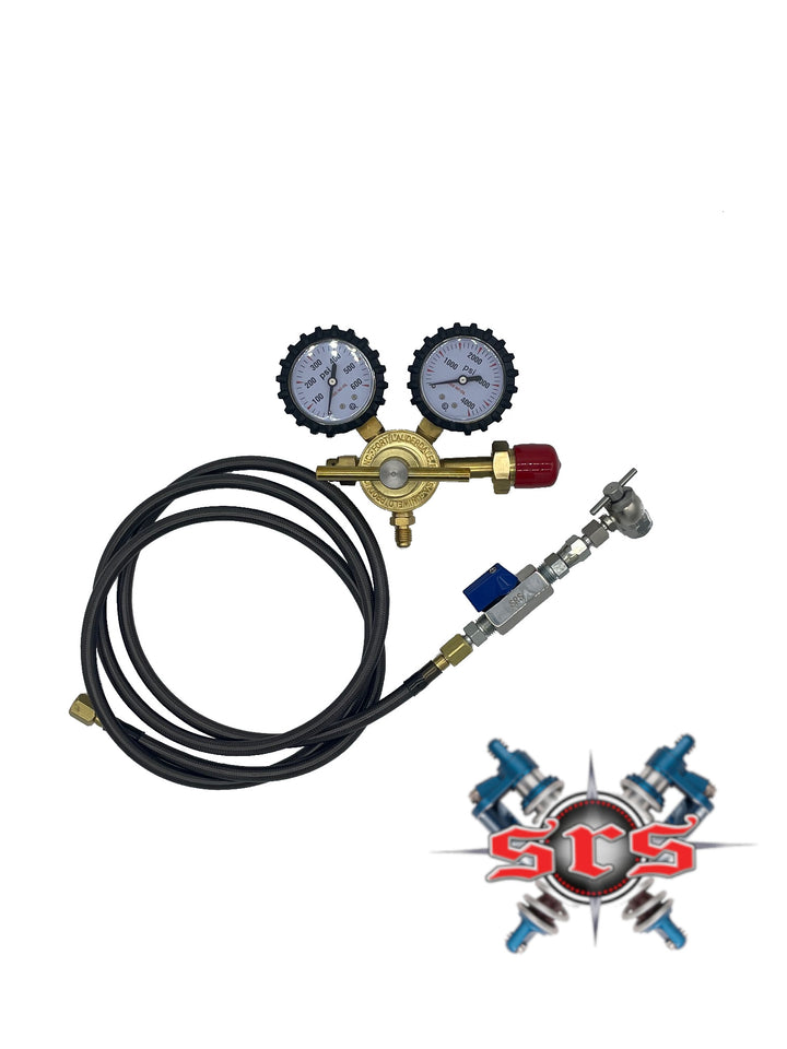 Uniweld 400 PSI Nitrogen Regulator Kit | with No-Loss Chuck