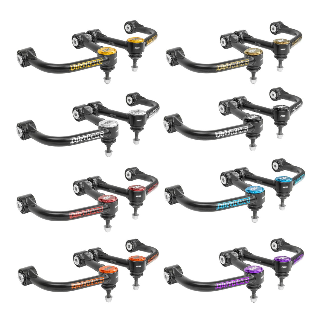 4130 Upper Control Arms - 2003-2024 Toyota 4Runner, 2007-2014 Toyota FJ Cruiser, 2003-2009 Lexus GX470, 2010-2023 Lexus GX460