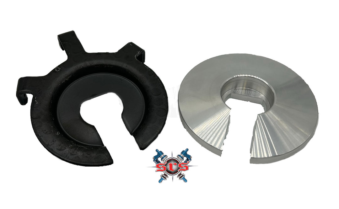 Polaris Pro R & Turbo R Billet Rear Spring Retainer Pair