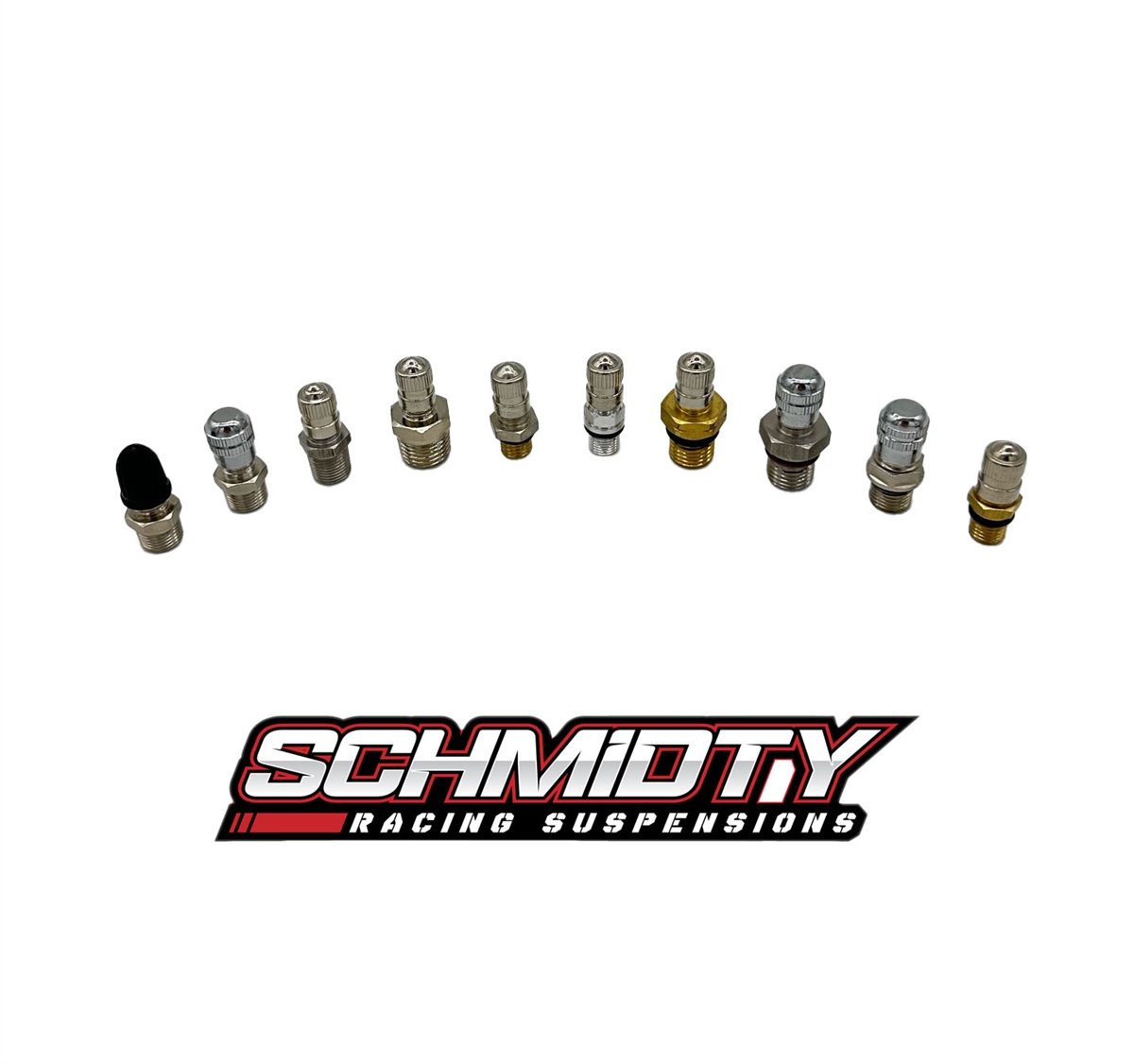 Nitrogen Reservoir Schrader Valves | Schmidty Racing